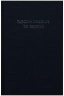Cover for Targum Onkelos to Exodus