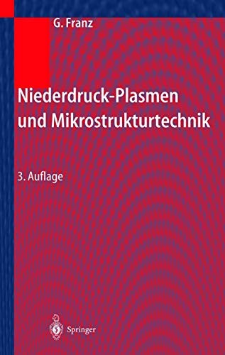Cover for Niederdruckplasmen und Mikrostrukturtechnik