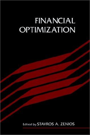 Cover for Financial Optimization
