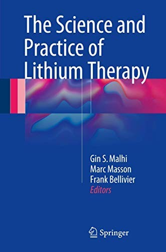 Cover for Science and Practice of Lithium Therapy