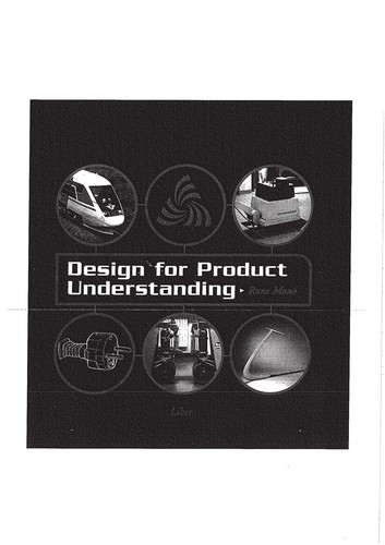 Cover for Design for product Understanding