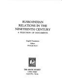 Cover for Russo-Indian relations in the Nineteenth century