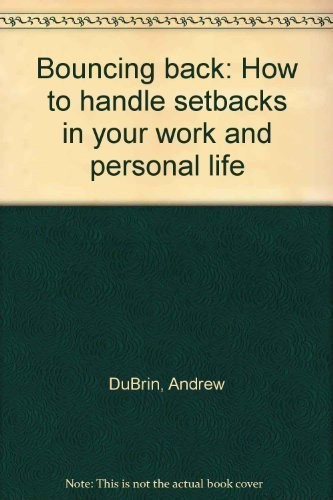 Cover for Bouncing back