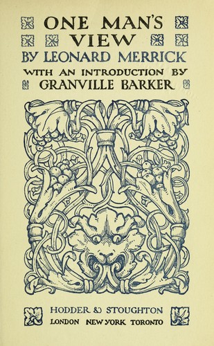 Cover for Works of Leonard Merrick