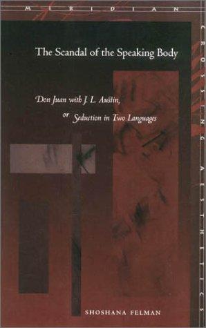 Cover for The scandal of the speaking body