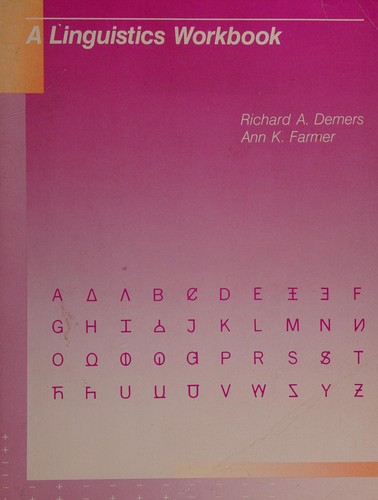 Cover for A Linguistics Workbook
