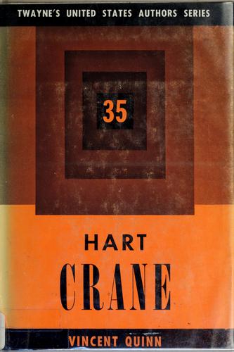 Cover for Hart Crane.