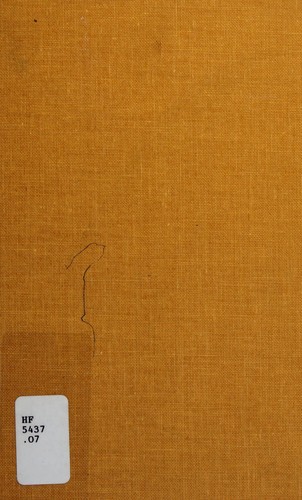 Cover for Organizational buying behavior