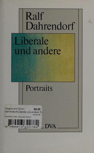 Cover for Liberale und andere