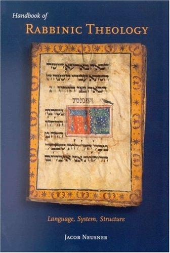 Cover for Handbook of Rabbinic Theology