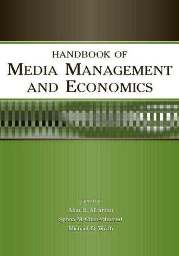 Cover for Handbook of media management and economics