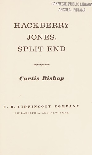 Cover for Hackberry Jones, split end