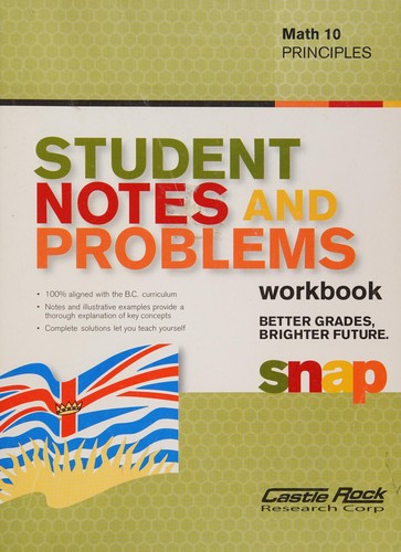 Cover for Principles pf Math 10