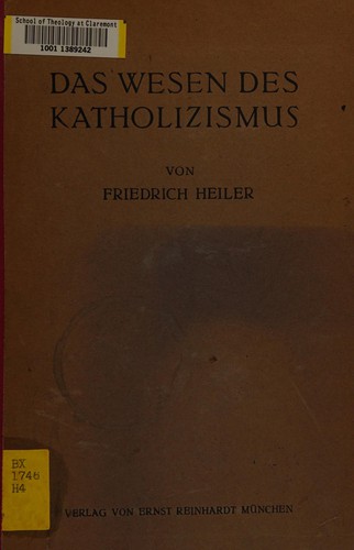 Cover for Das Wesen des Katholizismus