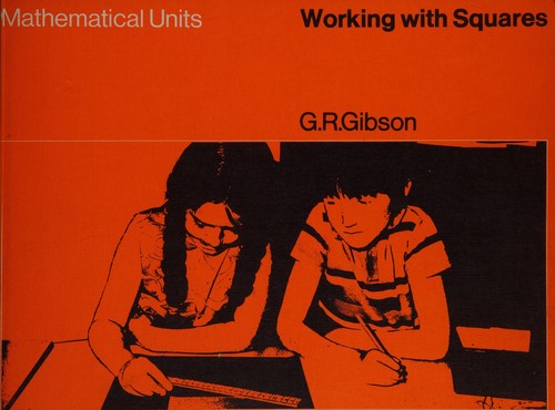 Cover for Working with squares