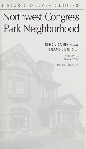 Cover for Northwest Congress Park Neighborhood