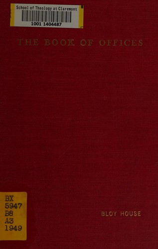 Cover for The Book of offices