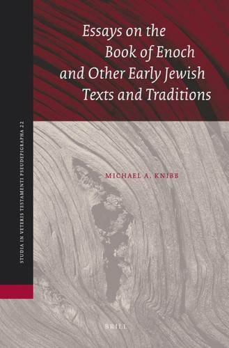 Cover for Essays on the Book of Enoch and other early Jewish texts and traditions