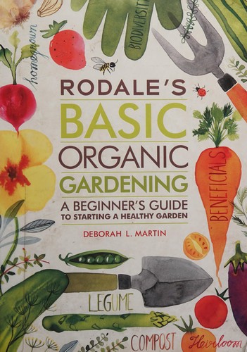 Cover for Rodale's basic organic gardening