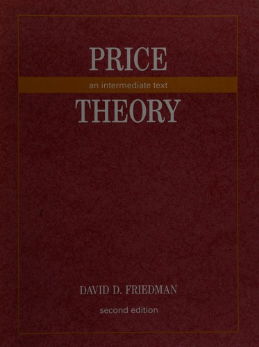 Cover for Price theory
