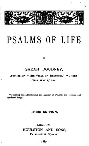 Cover for Psalms of Life