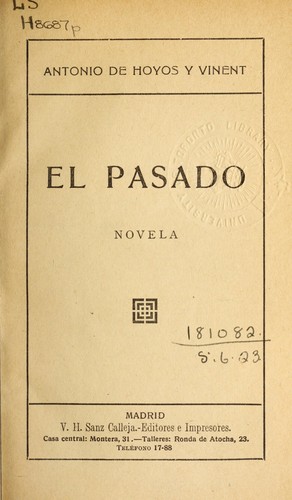 Cover for El Pasado