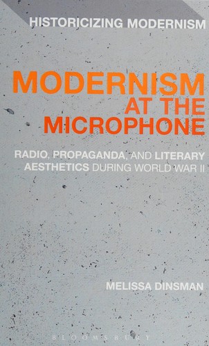 Cover for Modernism at the Microphone