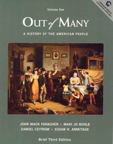 Cover for Out of Many, Volume I (3rd Edition)