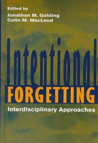 Cover for Intentional Forgetting