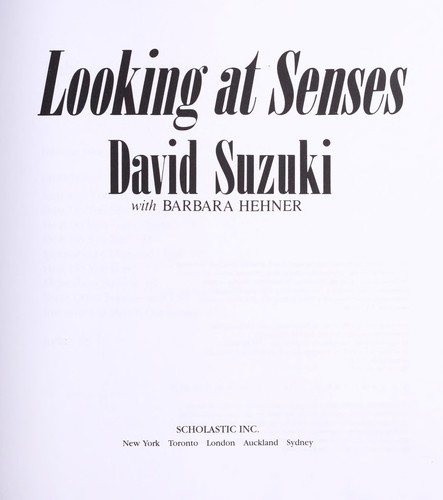 Cover for Looking at senses