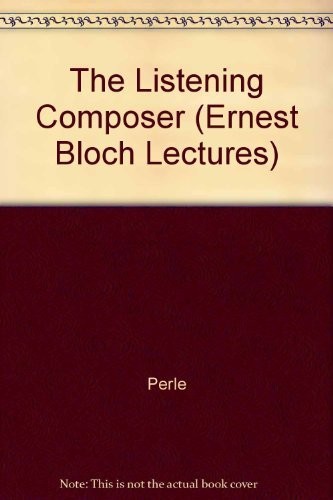 Cover for The listening composer