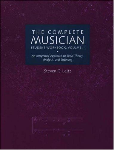 Cover for The Complete Musician Student Workbook, Volume II