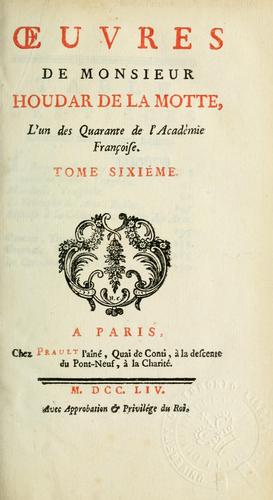 Cover for Oeuvres