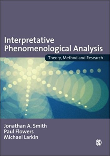 Cover for Interpretative phenomenological analysis: theory, method and research