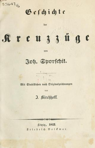 Cover for Geschichte der Kreuzzüge