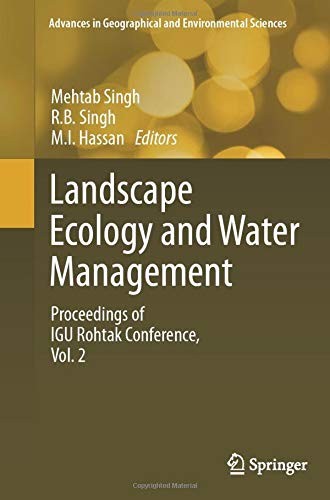 Cover for Landscape Ecology and Water Management