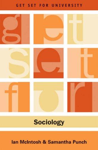 Cover for Get Set for Sociology (Get Set for University)