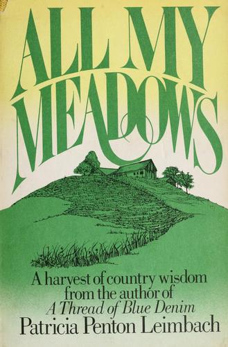 Cover for All my meadows