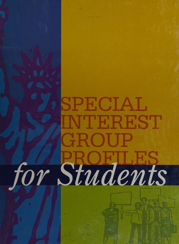Cover for Special interest group profiles for students