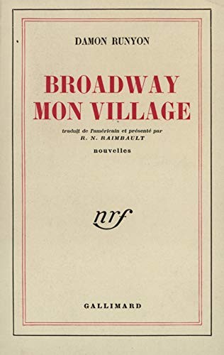Cover for Broadway, mon village