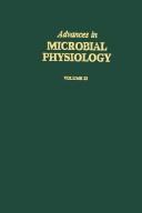 Cover for Advances in microbial physiology.