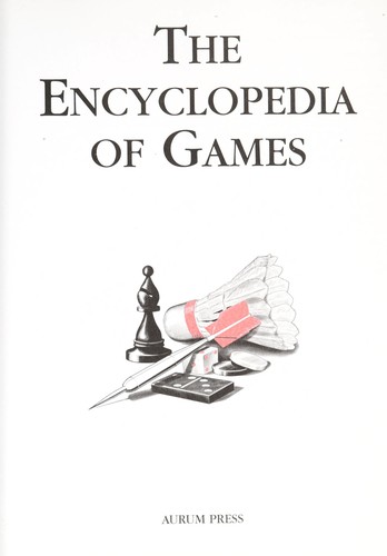 Cover for The encyclopedia of games