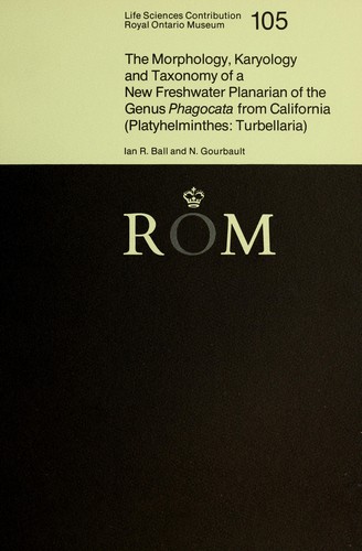Cover for The morphology, karyology and taxonomy of a new freshwater planarian of the genus Phagocata from California (Platyhelminthes, Turbellaria)