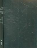Cover for Subject
