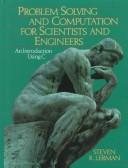 Cover for Problem Solving and Computation for Scientists and Engineers