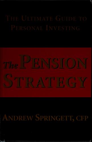 Cover for The pension strategy