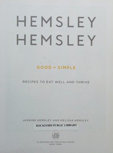 Cover for Good + simple