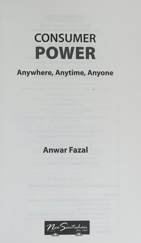 Cover for Consumer power