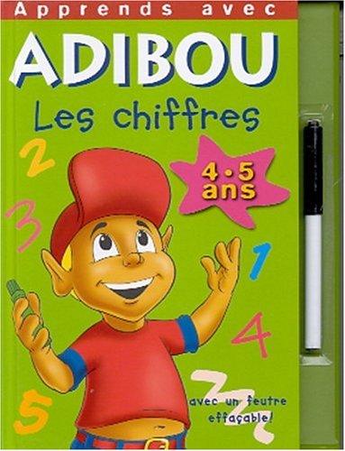 Cover for Apprends avec adibou les chiffres 4/5 ans