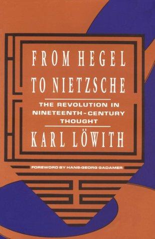 Cover for From Hegel to Nietzsche
